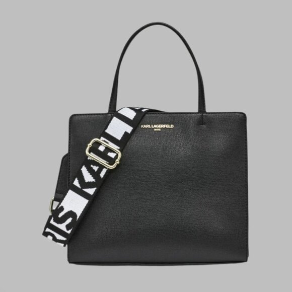 Karl Lagerfeld Paris Maybelle Satchel - Picture 1 of 10